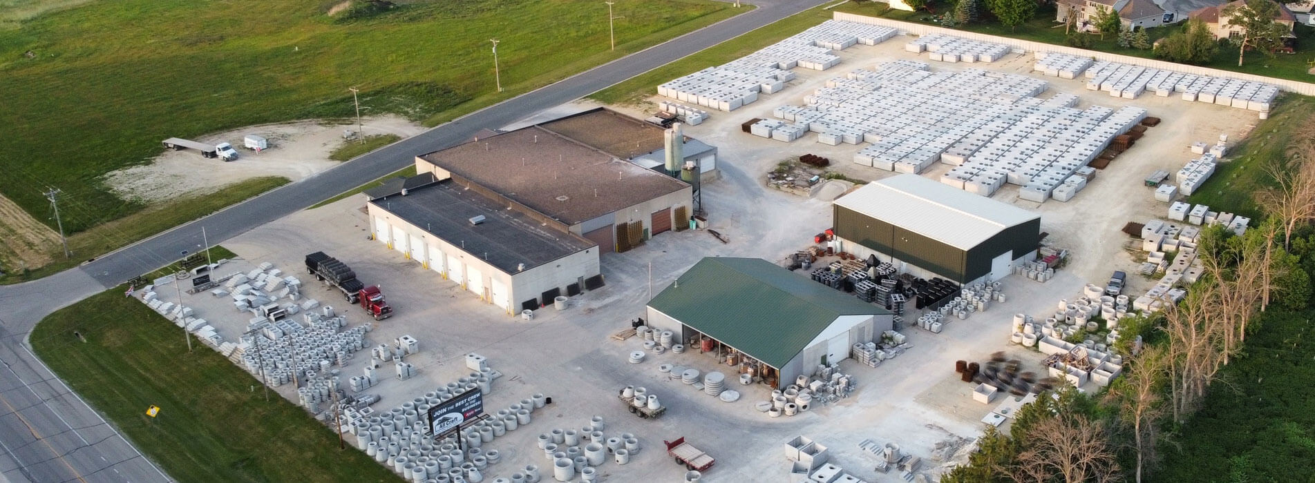 Aerial View Buildings